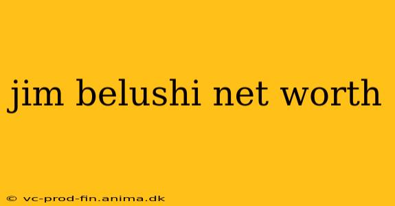 jim belushi net worth