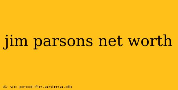 jim parsons net worth