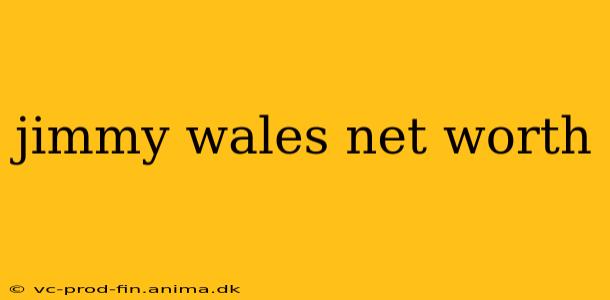 jimmy wales net worth