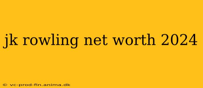 jk rowling net worth 2024