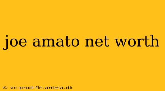 joe amato net worth