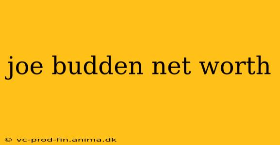 joe budden net worth