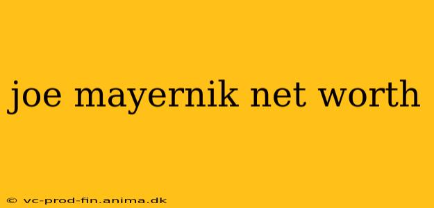 joe mayernik net worth
