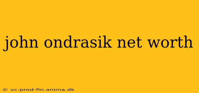 john ondrasik net worth