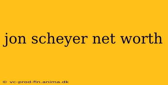 jon scheyer net worth