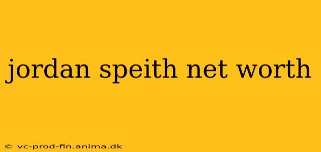 jordan speith net worth