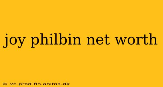 joy philbin net worth