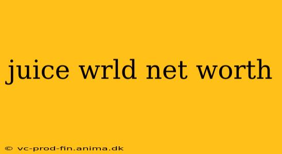 juice wrld net worth