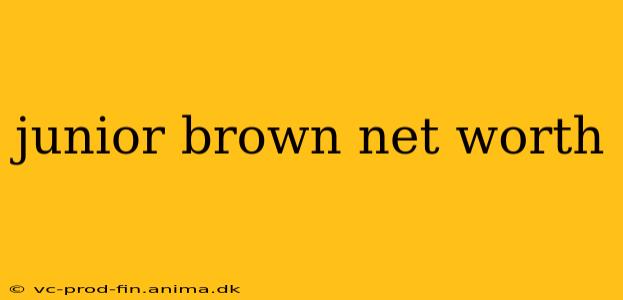 junior brown net worth
