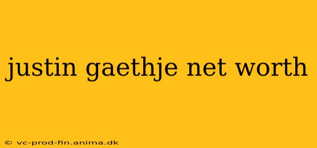 justin gaethje net worth