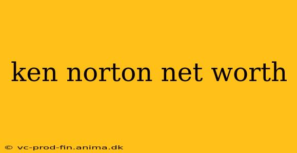 ken norton net worth