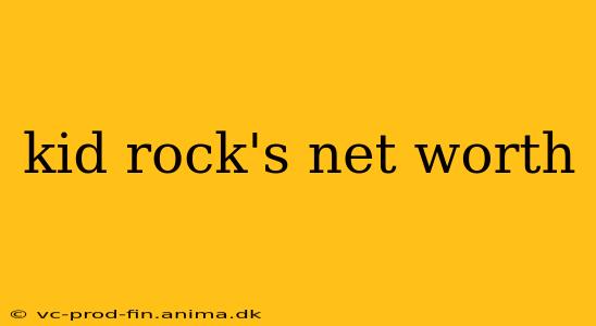kid rock's net worth