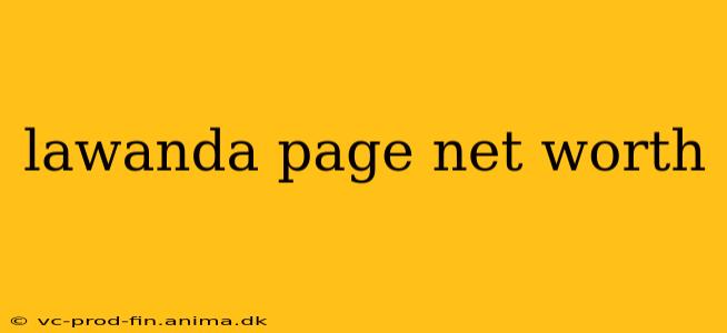 lawanda page net worth