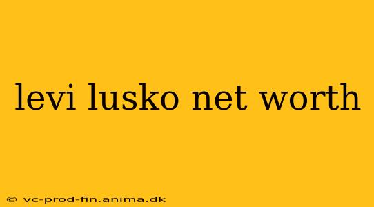 levi lusko net worth