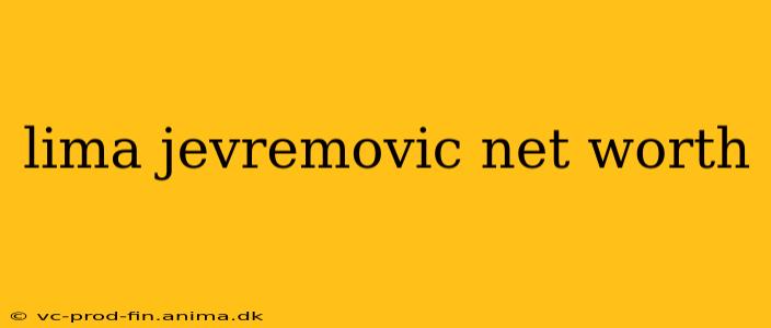 lima jevremovic net worth