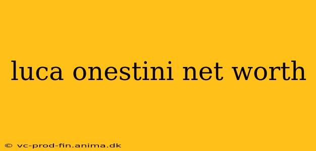 luca onestini net worth