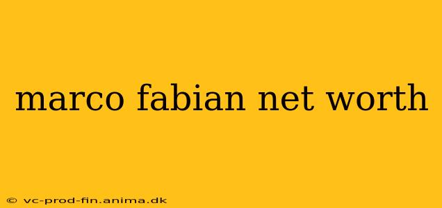 marco fabian net worth