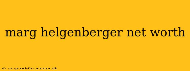 marg helgenberger net worth