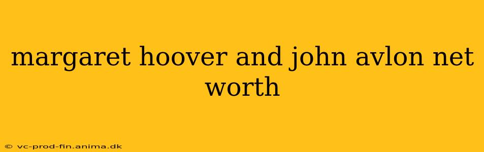 margaret hoover and john avlon net worth