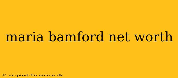 maria bamford net worth