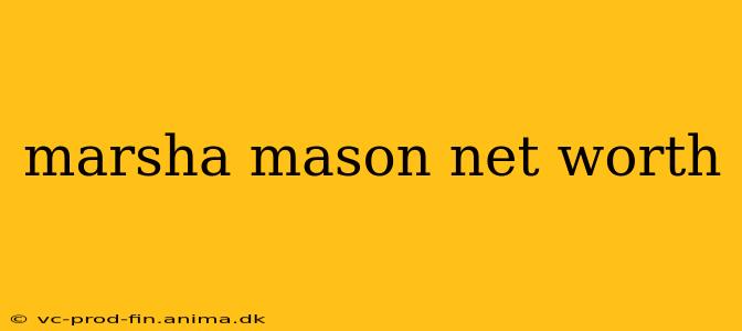 marsha mason net worth