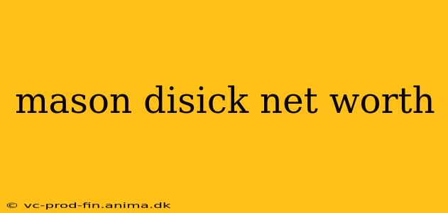 mason disick net worth