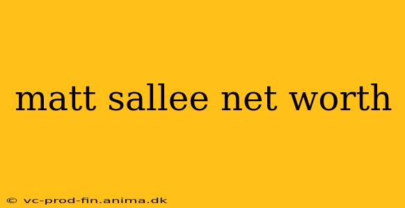 matt sallee net worth