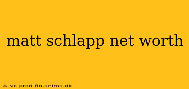 matt schlapp net worth