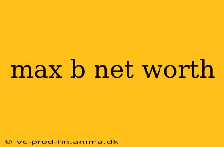 max b net worth