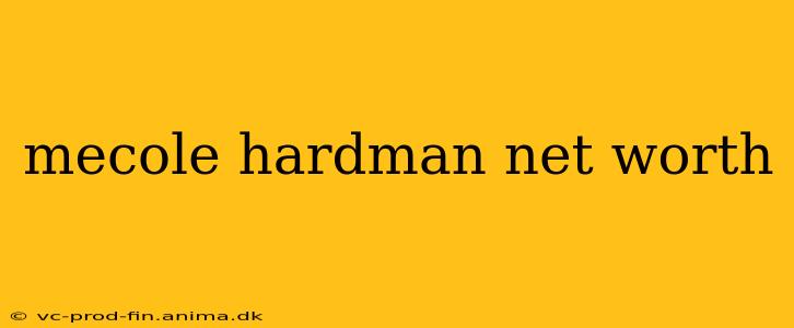 mecole hardman net worth