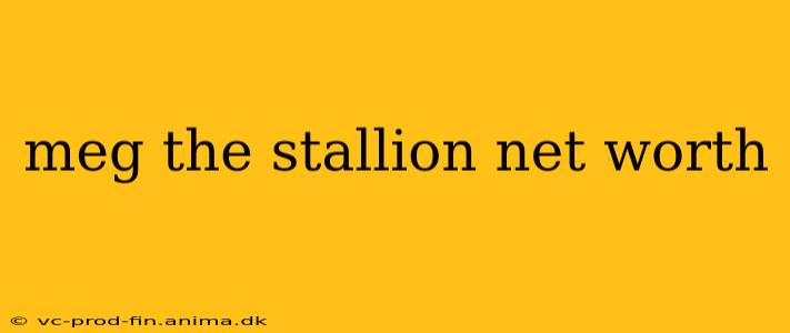 meg the stallion net worth