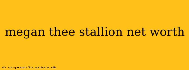 megan thee stallion net worth