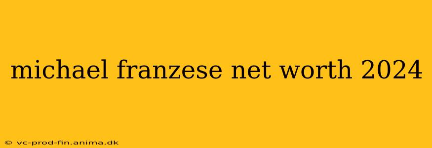 michael franzese net worth 2024