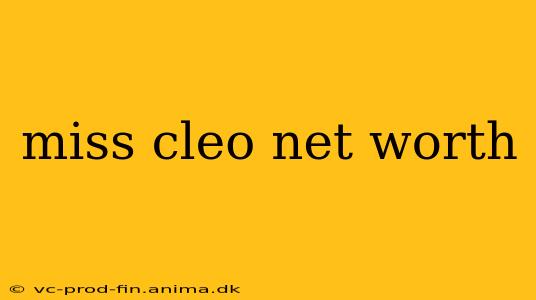 miss cleo net worth