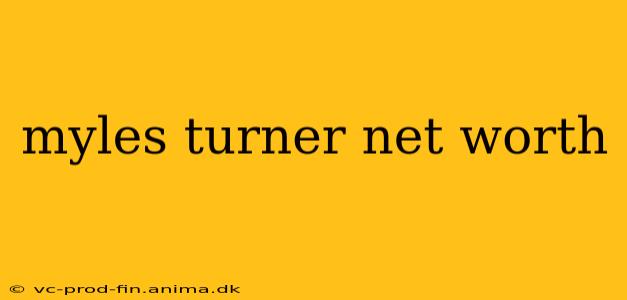 myles turner net worth