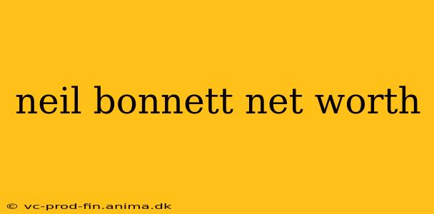 neil bonnett net worth