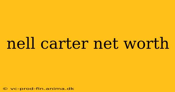 nell carter net worth