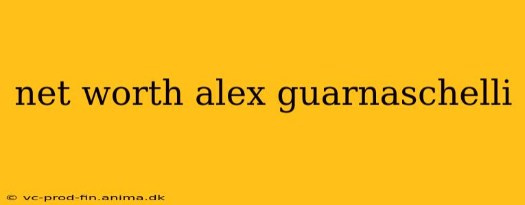 net worth alex guarnaschelli