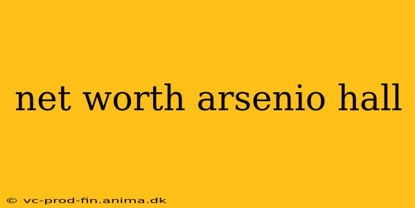net worth arsenio hall