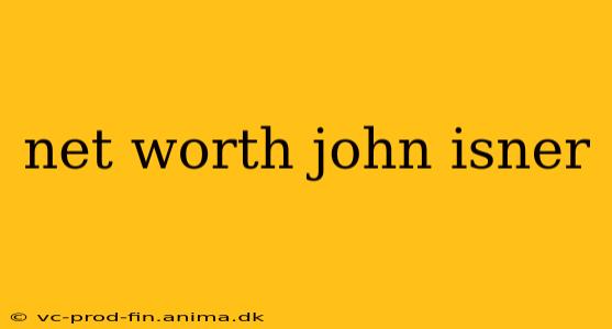 net worth john isner