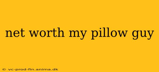 net worth my pillow guy