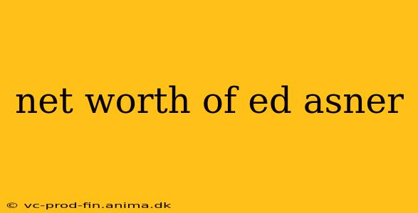 net worth of ed asner