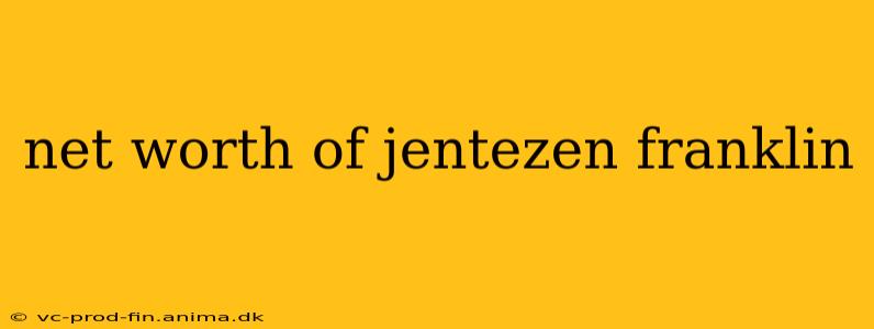 net worth of jentezen franklin