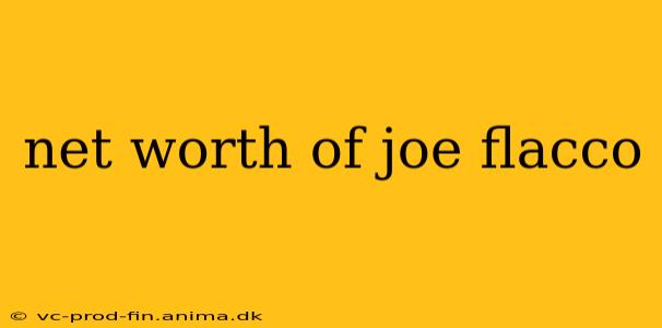 net worth of joe flacco