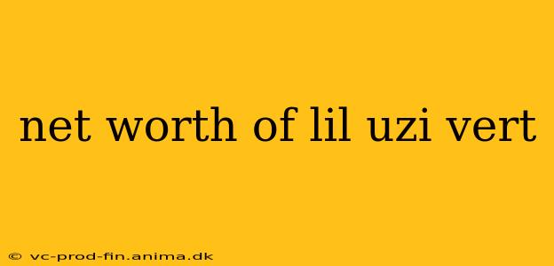 net worth of lil uzi vert
