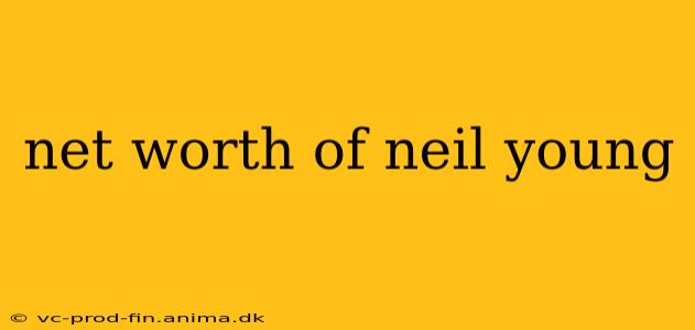 net worth of neil young
