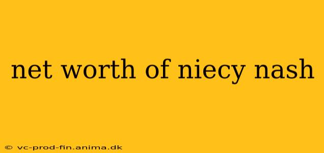 net worth of niecy nash