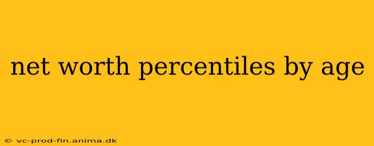 net worth percentiles by age
