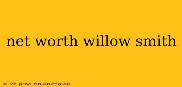 net worth willow smith