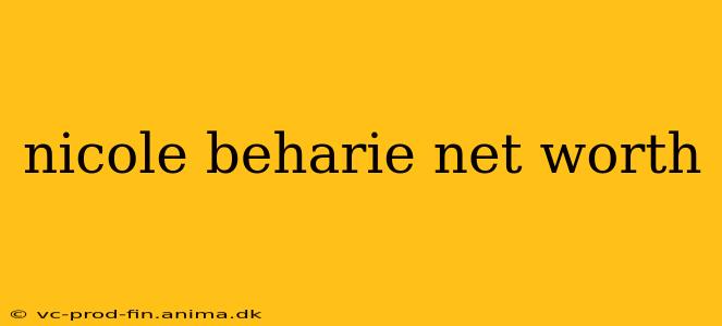 nicole beharie net worth